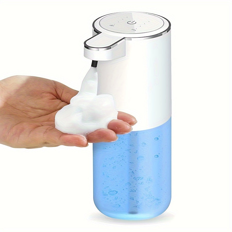 Automatische Zeepdispenser Sensor 380ml Kunststof Wit Badkamer Keuken Wandmontage Schuimdispenser USB Oplaadbaar | Sansoti