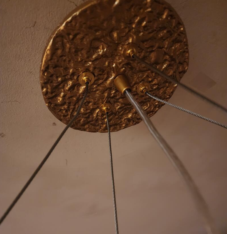 Lustre en cristal au design de branches avec éclairage LED G9, à intensité variable, pour salle à manger et salon, éclairage d'ambiance | Sansoti
