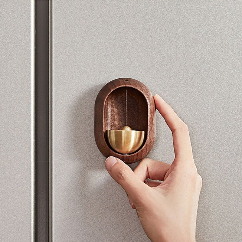 Houten Deurklokje met Rustgevende Klank – Decoratief Windgong-Ornament voor Deur of Muur | Sansoti