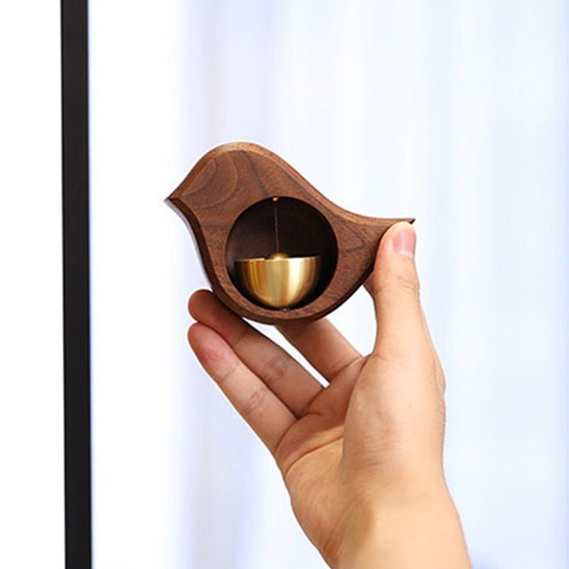 Houten Deurklokje met Rustgevende Klank – Decoratief Windgong-Ornament voor Deur of Muur | Sansoti