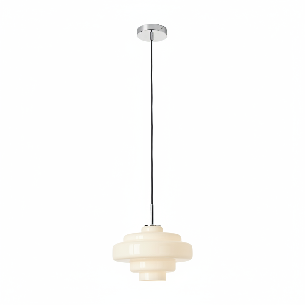 Gekleurde Glazen Hanglamp met Verstelbare Ophanging – Moderne Lichtpunt voor Eetkamer Keuken Woonkamer | Sansoti