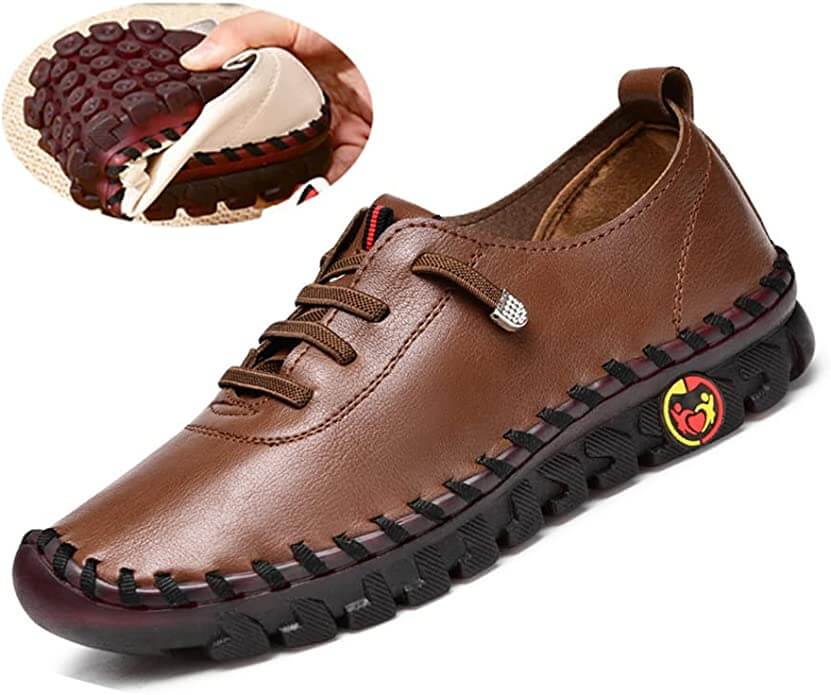 Comfortable Flat Women's Loafer with Arch Support and Orthopedic Sole | Sansoti