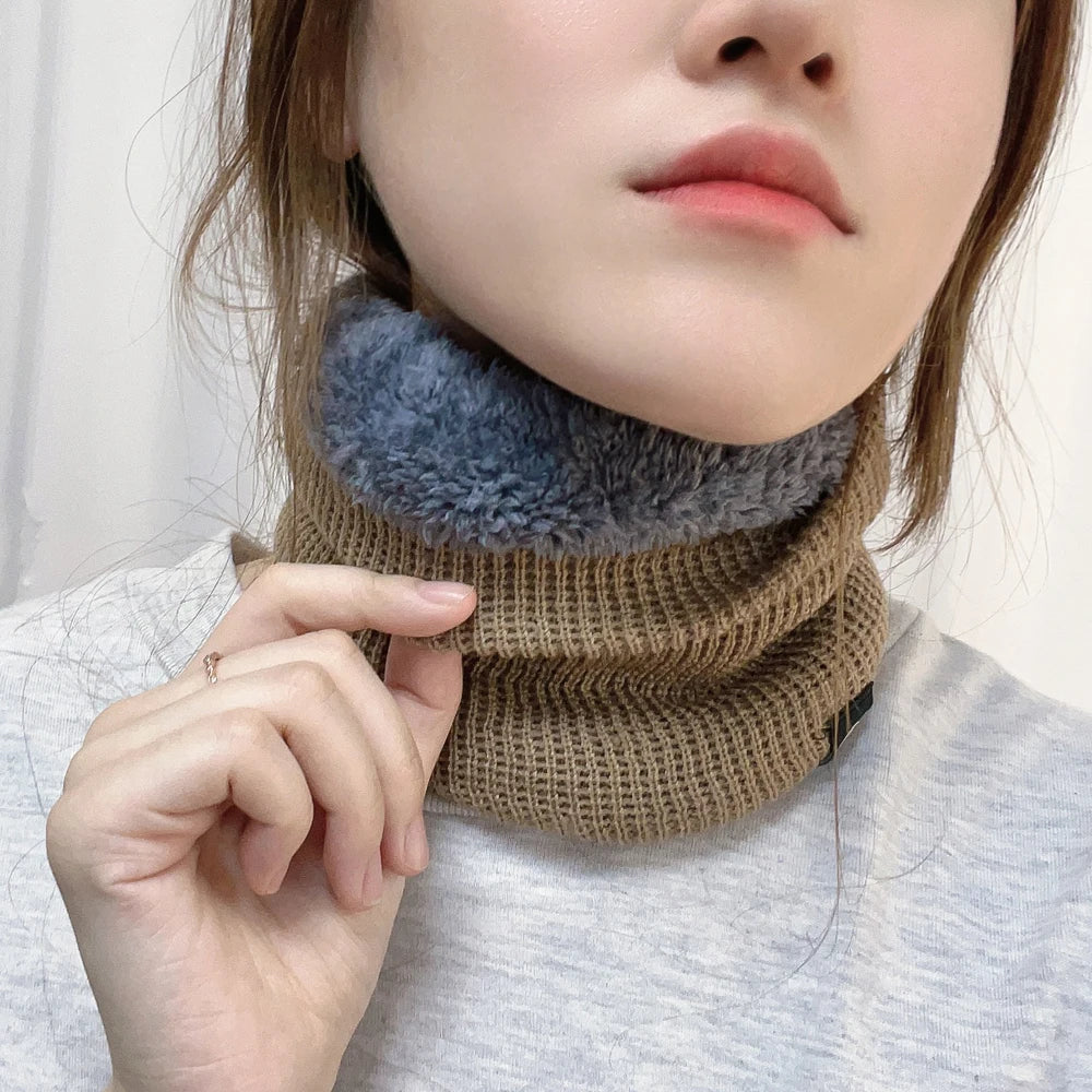 Fleece Nekwarmer – Bescherming Tegen Kou en Wind | Zachte Voering Winter Sjaal Multifunctioneel Gebruik | Sansoti