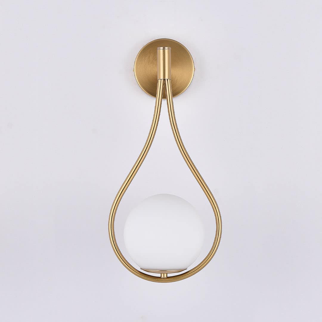 Moderne Scandinavische Wandlamp met Metalen Afwerking | Sansoti