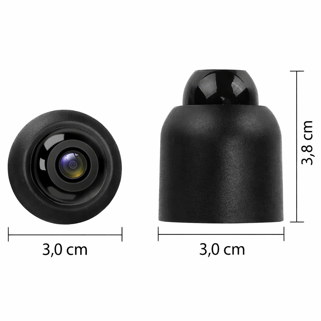 Caméra de sécurité Wi-Fi compacte avec vision nocturne et Full HD 1080p pour intérieur | Restfield