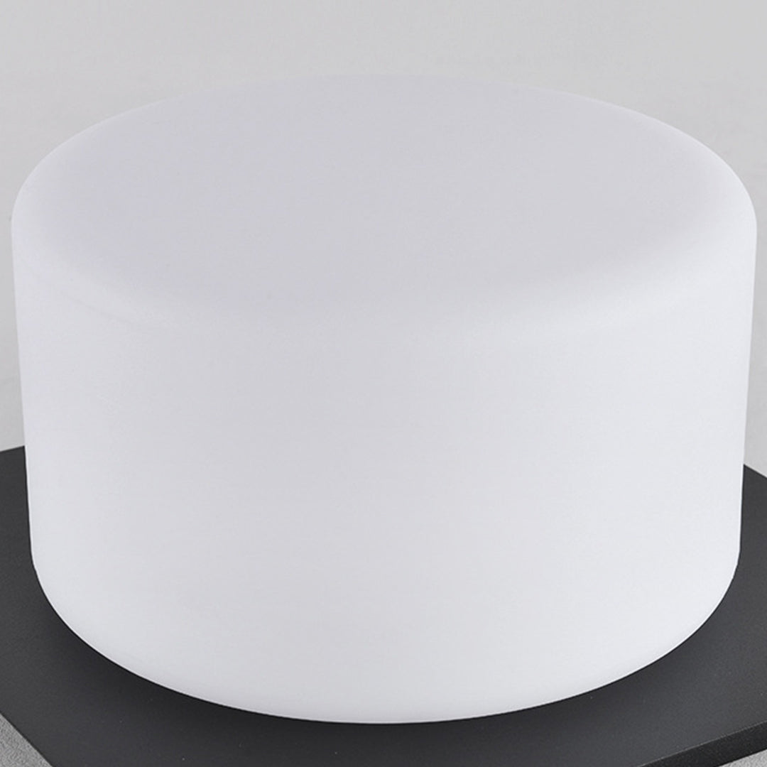 Lampe d’extérieur sur socle en acier inoxydable - boule, cube, cylindre - éclairage de jardin IP65 étanche, éclairage LED pour allées | Sansoti
