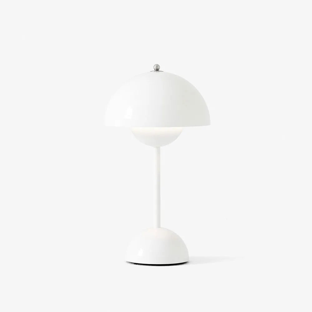 Oplaadbare Tafellamp Touch Dimbaar Warmwit 2700K Draadloos IP44 Spatwaterdicht 12 Uur Accu LED Sfeerlamp | Sansoti