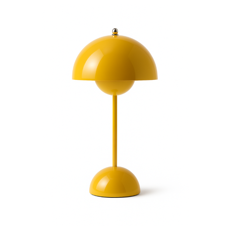 Designer Flower Table Lamp Metal with Dimmer Scandinavian Style | Sansoti