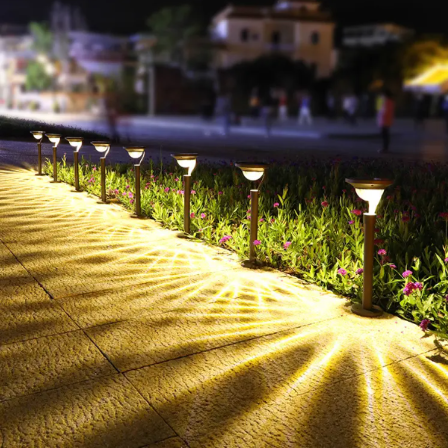 Solarlamp Padverlichting met Automatische Sensor – Weerbestendig IP65 Tuinlicht op Zonne-energie | Sansoti