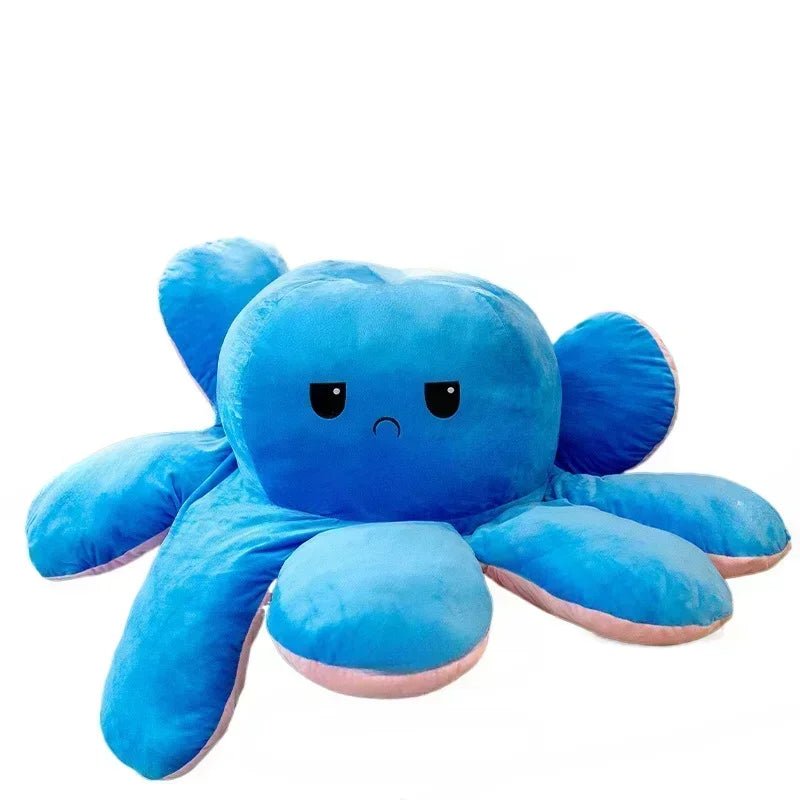 Wendbare Octopus Knuffel XXL 90-130cm Polyester Pluche Emotie Speelgoed Decoratie Kinderkamer Slaapkamer | Sansoti