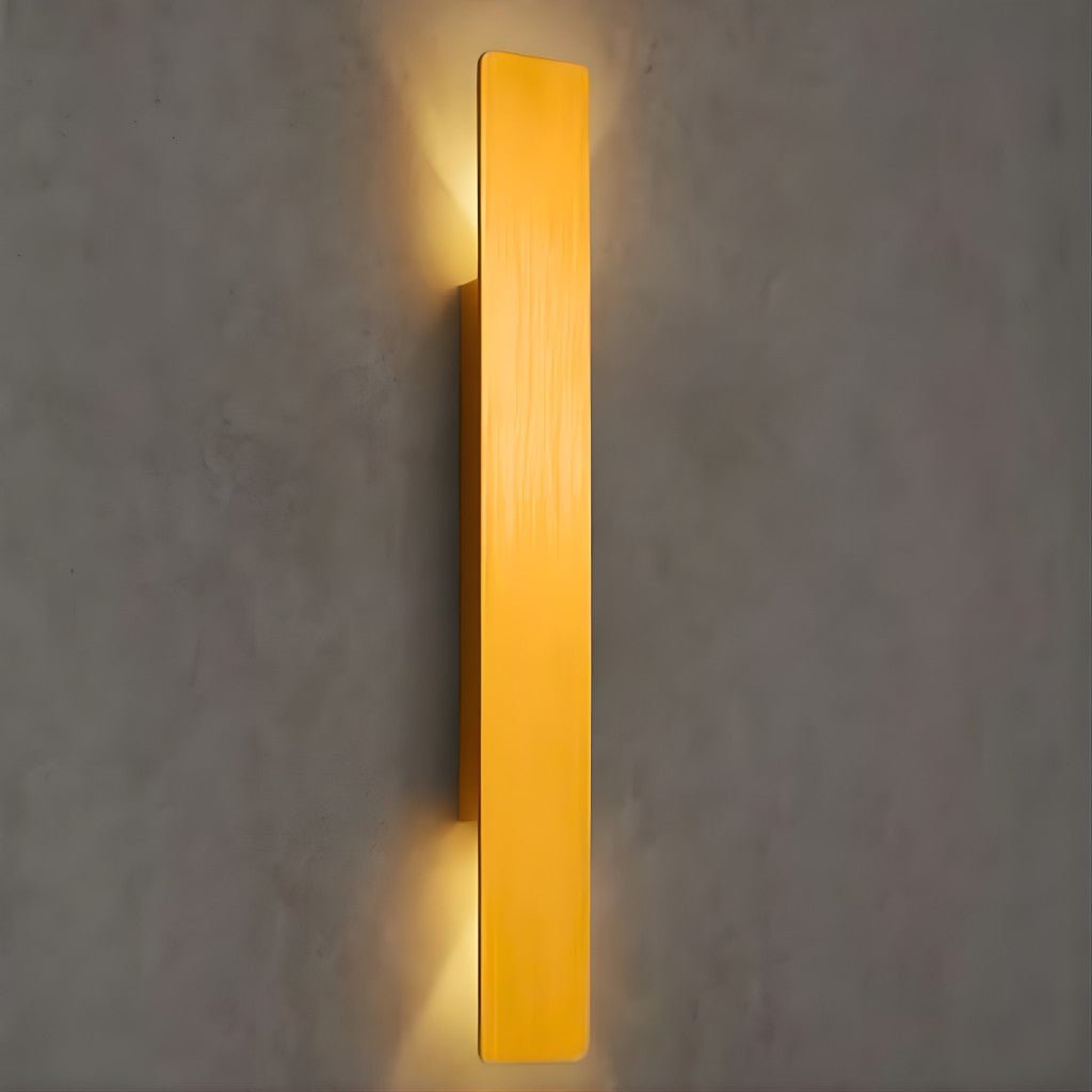 Aluminium-Wandleuchte in Goldoptik, IP65 wasserdichte LED-Außenbeleuchtung für Garten, Balkon und Terrasse, 6 W, 18 W, 24 W | Sansoti