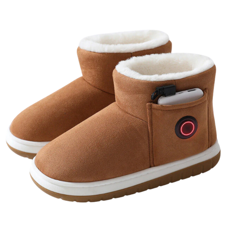 Verwarmde Winterschoenen met Grafeen Technologie 3 Warmtestanden Oplaadbare Accu Zachte Voering Lichtgewicht Comfortabel Draagbaar Verstelbare Temperatuur | Sansoti