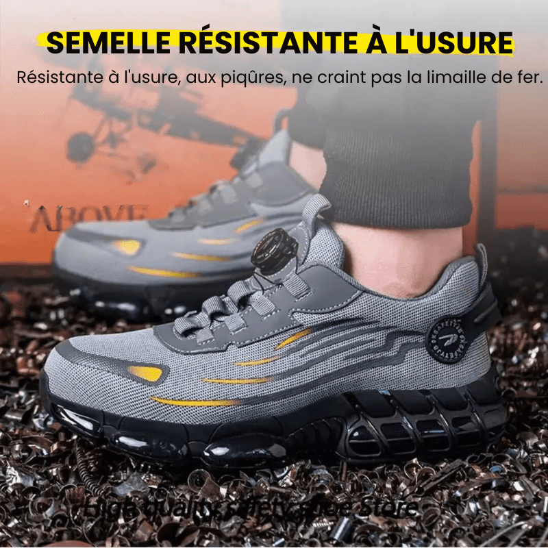 Werkschoenen met Stalen Neus en Antislip Rubberzool voor Maximale Veiligheid | Sansoti
