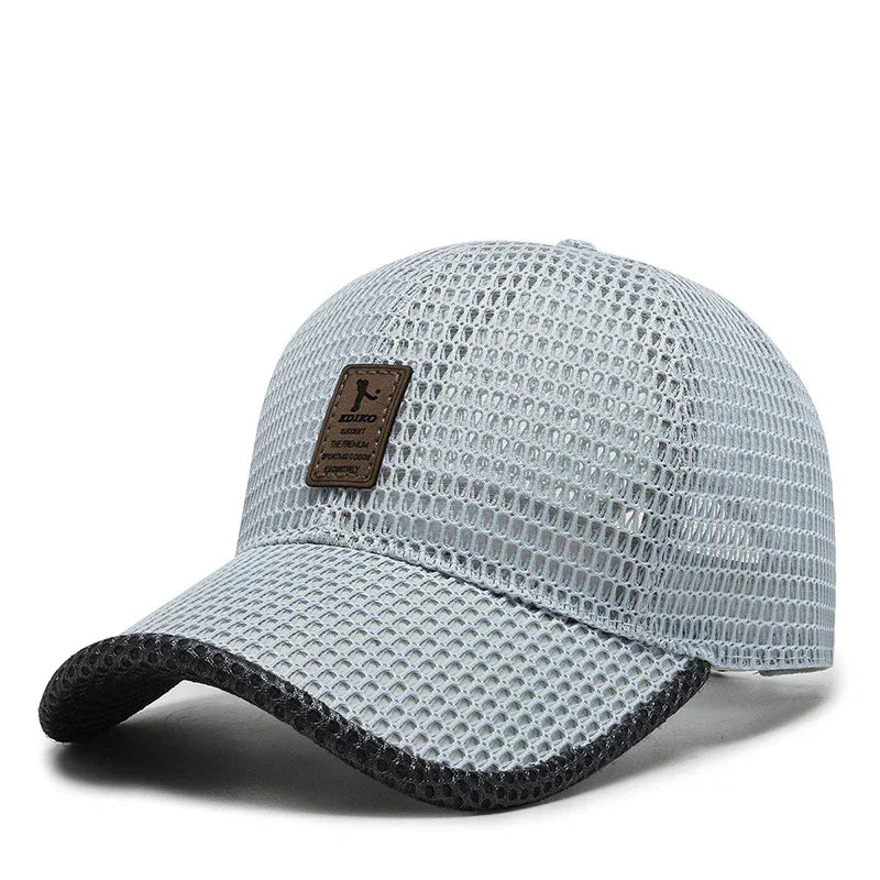 Luchtige Zomer Pet Mesh Verstelbaar Snapback Sportcap met Ademend Gaas | Sansoti