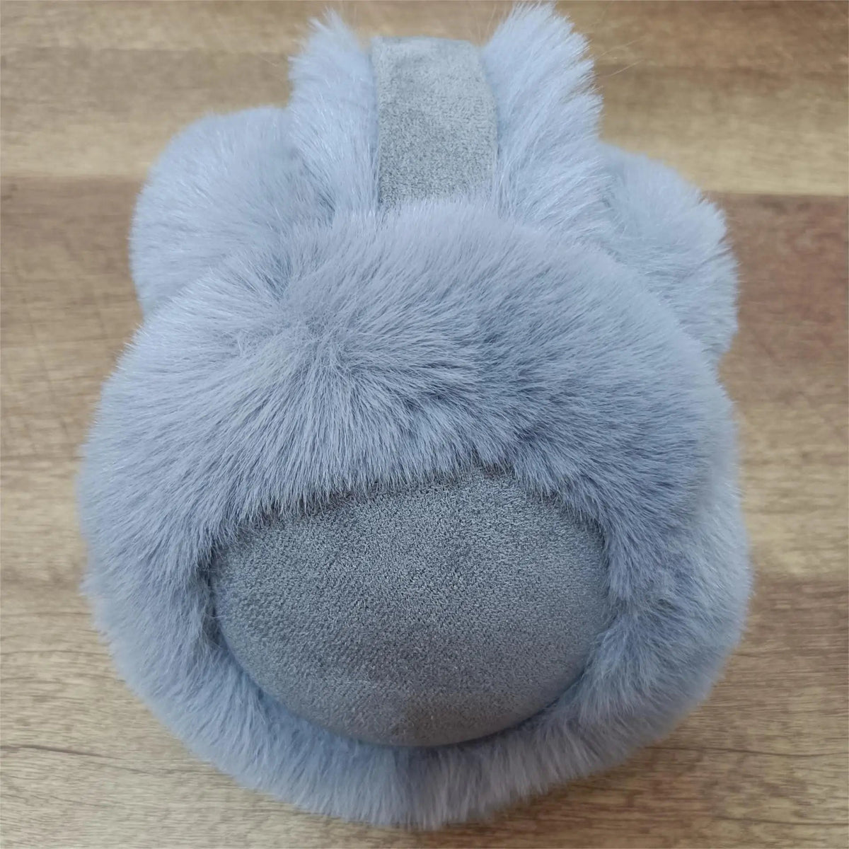 Plush Earmuffs Headband Winter Soft Warm Ear Warmers Beige Gray Black White Unisex Accessory | Sansoti