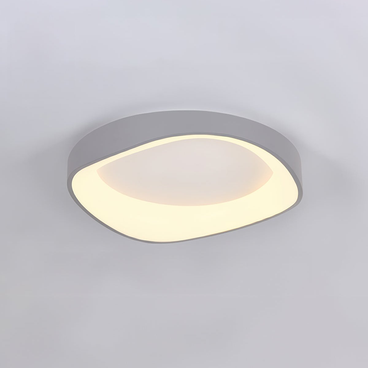 Plafonnier LED Effet bois Scandinave Acrylique Fer Salon Chambre 40 50 60cm | Restfield