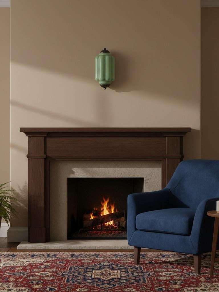 Wandlamp Melkglas voor Slaapkamer Gang Scandinavische Stijl | Sansoti