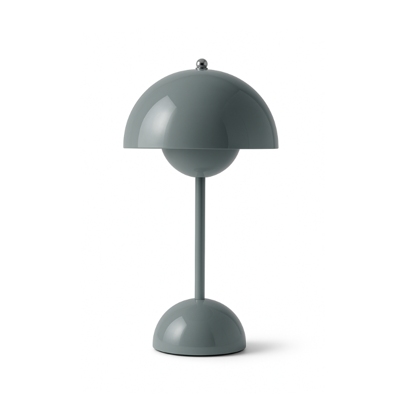 Designer Flower Table Lamp Metal with Dimmer Scandinavian Style | Sansoti