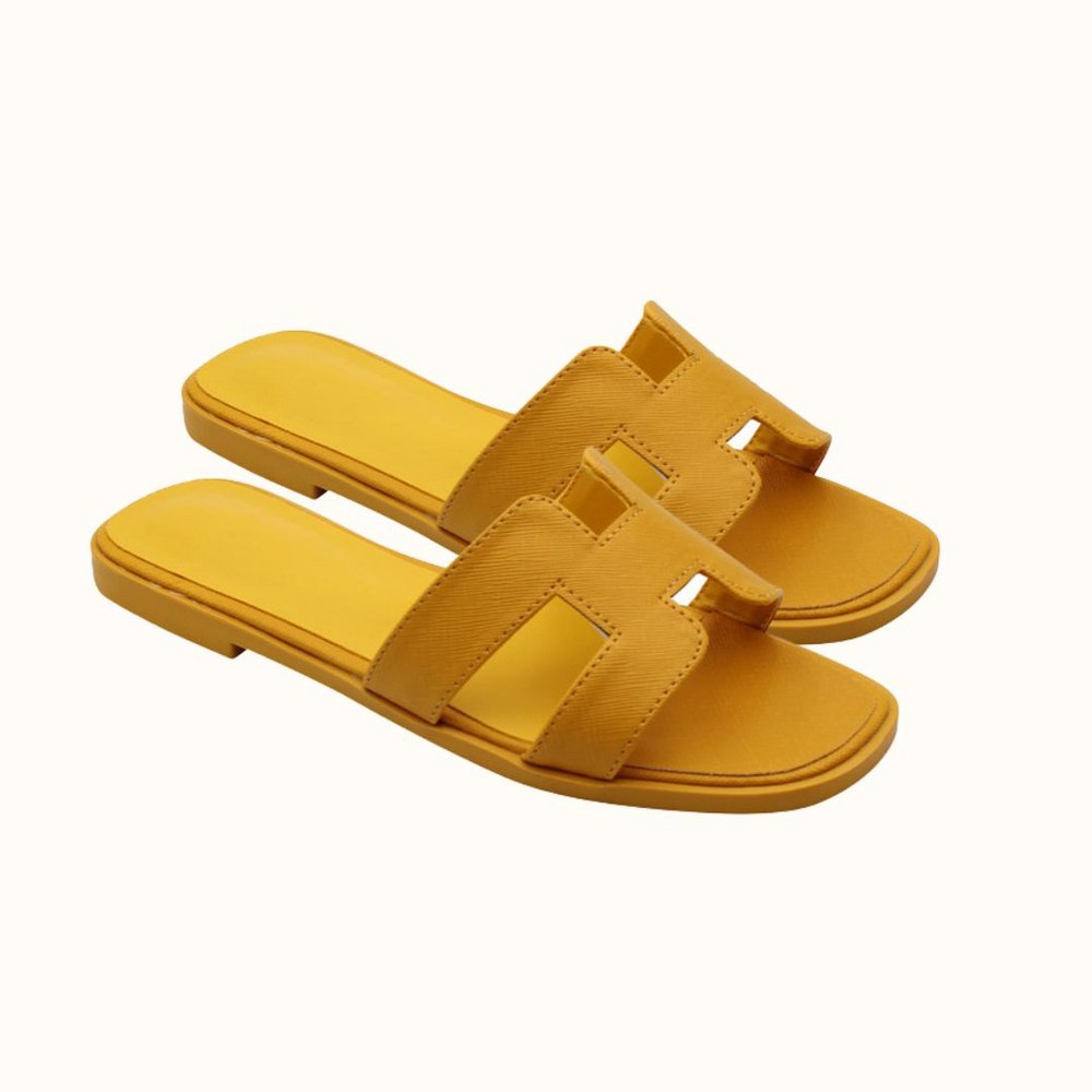 Dames Sandalen H-Profiel Vegan Leder Comfortabel Elegant Zomer Schoeisel | Sansoti