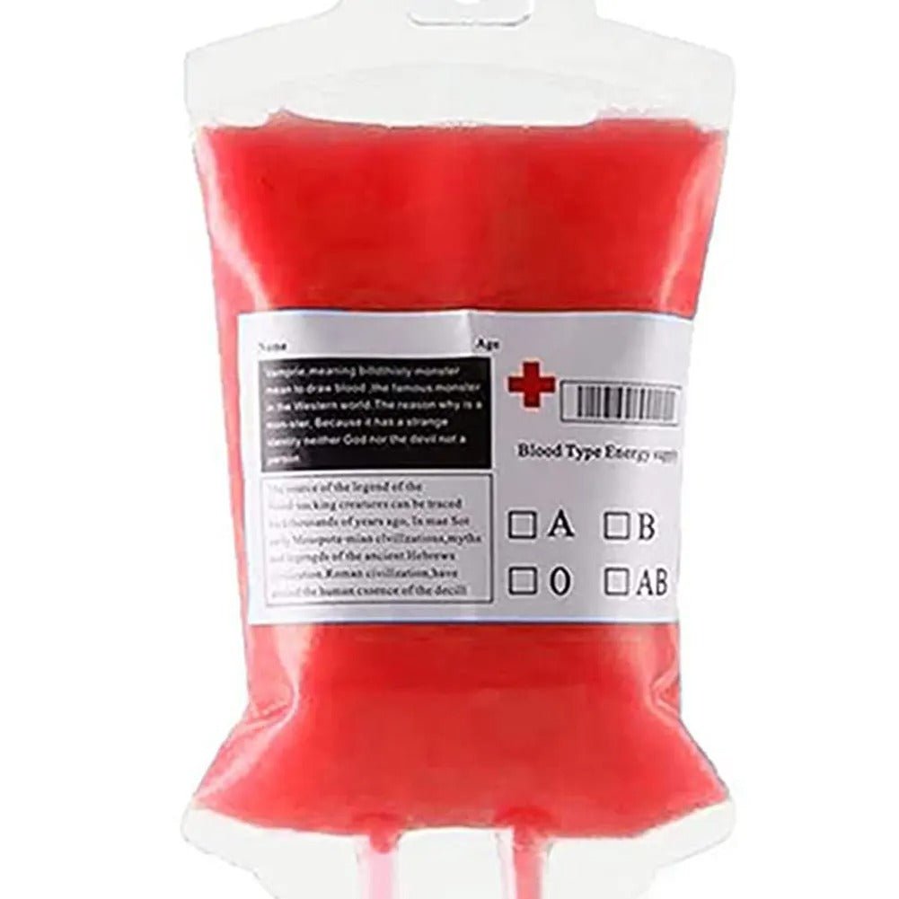 Herbruikbare Drinkzakjes Bloedzak Design 350ml Halloween Feest Decoratie Horror Thema Party Accessoire | Sansoti