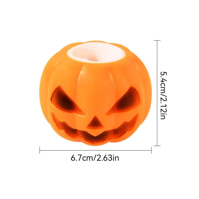 Pumpkin Squeeze Toy with Ghost Effect for Children Stress Relief Fidget Toy Sensory Relaxation | Sansoti