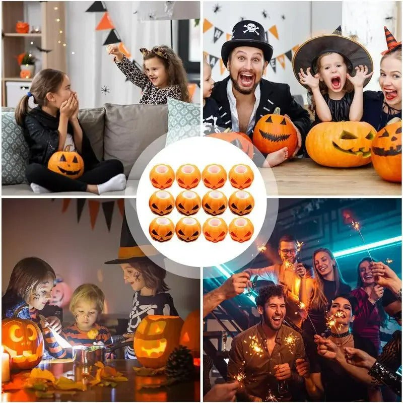 Pumpkin Squeeze Toy with Ghost Effect for Children Stress Relief Fidget Toy Sensory Relaxation | Sansoti
