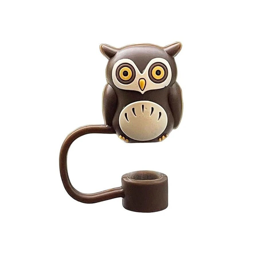 Tapones de silicona para pajitas, Halloween, 10mm - 5 unidades, tapones reutilizables para vasos, botellas y batidos | Sansoti