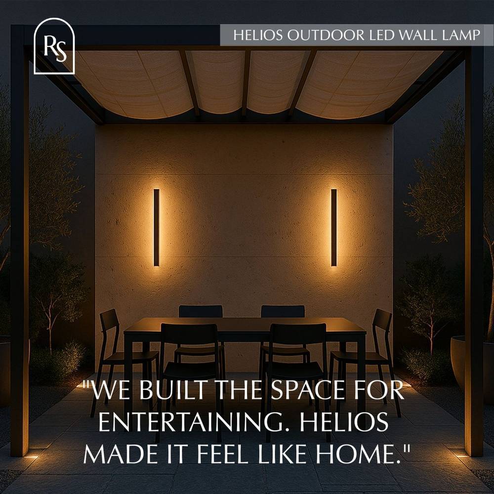 Moderne LED Wandlamp Voor Binnen En Buiten Met Strak Lijnontwerp | Sansoti