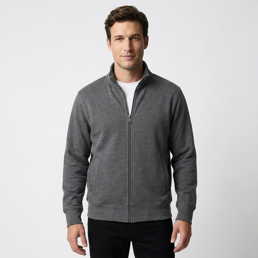 Men’s Vest with Full Zipper for Every Season - Modern Fit - Comfortable Layering - Versatile Casual Style | Sansoti
