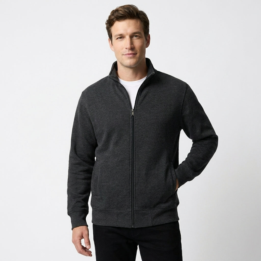 Men’s Vest with Full Zipper for Every Season - Modern Fit - Comfortable Layering - Versatile Casual Style | Sansoti