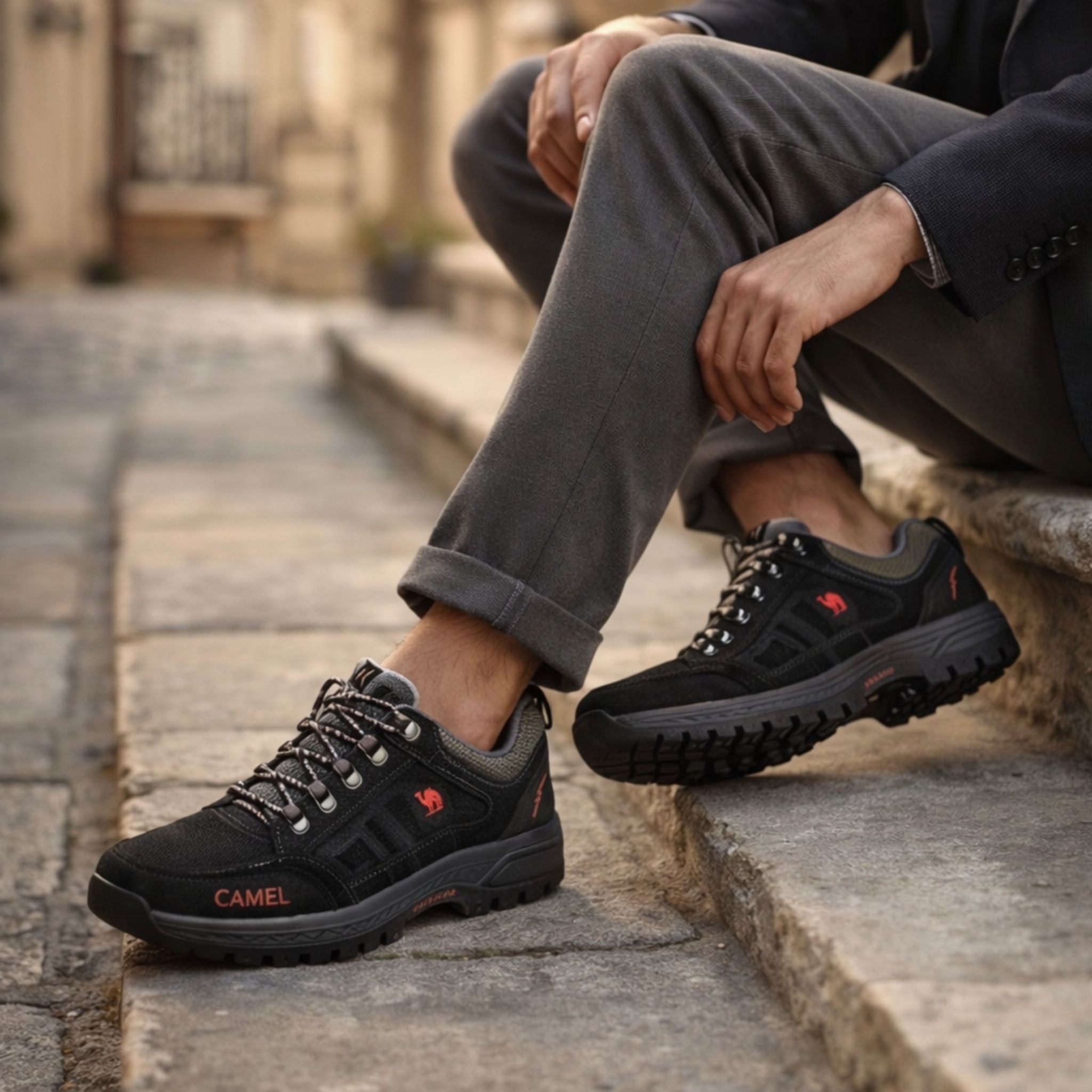 Comfortable Walking Shoes with Support and Non-Slip Sole for Daily Use and Outdoor | Sansoti