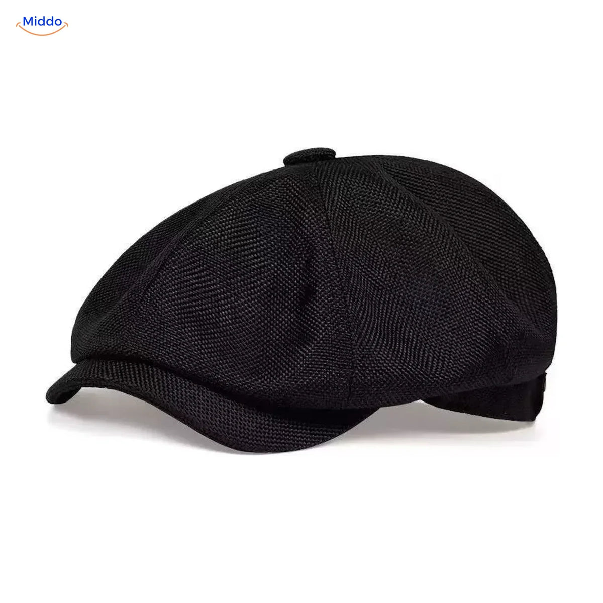 Classic Eight-Panel Flat Cap for Men Retro 1920s Foldable Lightweight One Size Vintage Style | Sansoti