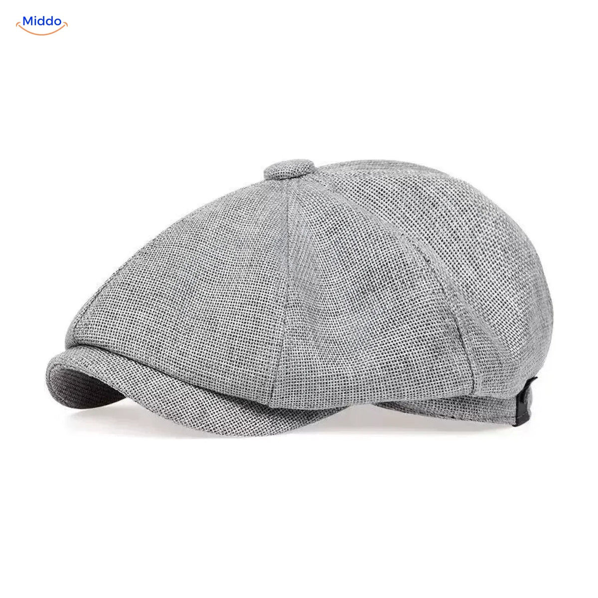 Classic Eight-Panel Flat Cap for Men Retro 1920s Foldable Lightweight One Size Vintage Style | Sansoti