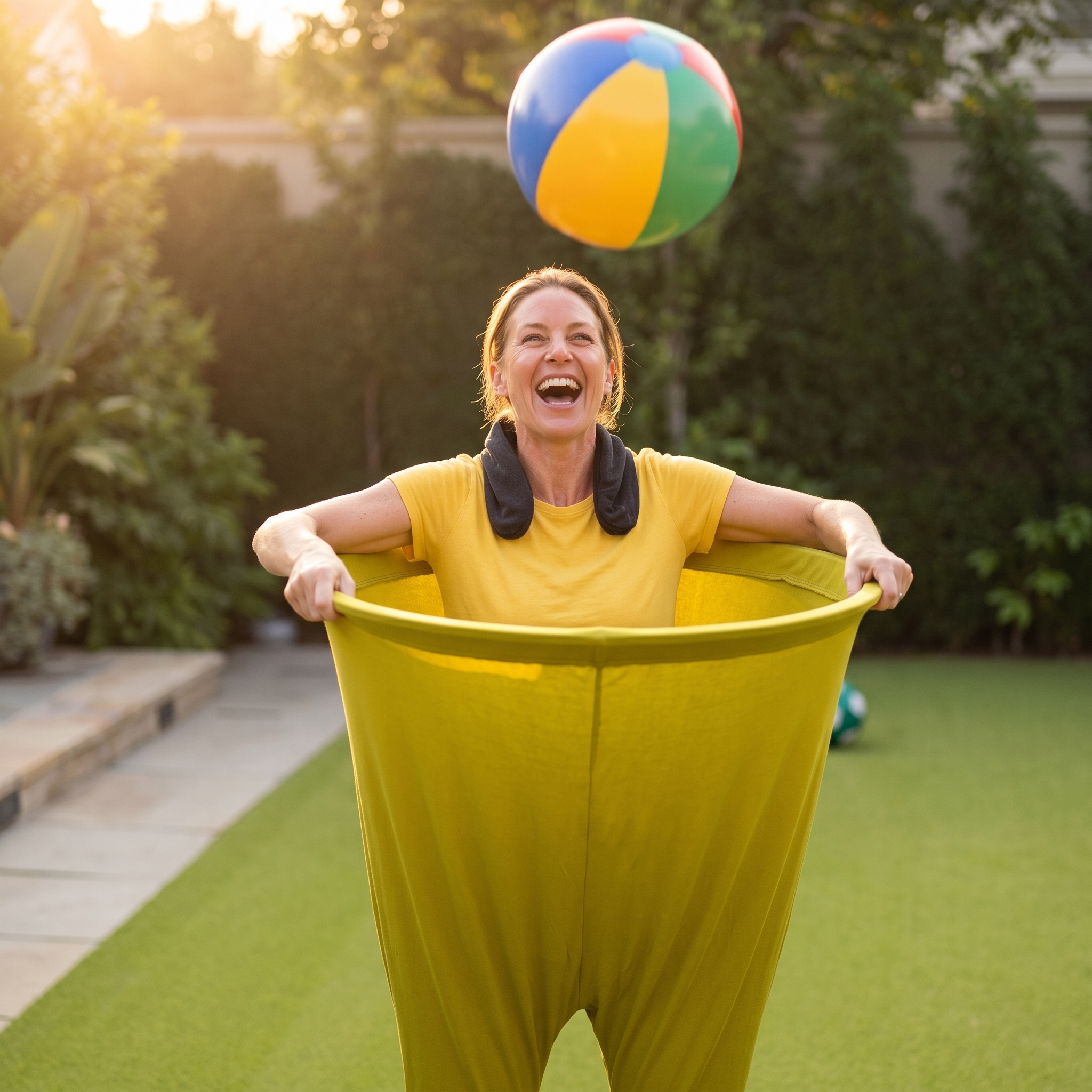 Reuzenpanty Feestspel voor Familie & Vrienden – Vrolijke Balvanggame voor Kinderen & Volwassenen | Sansoti