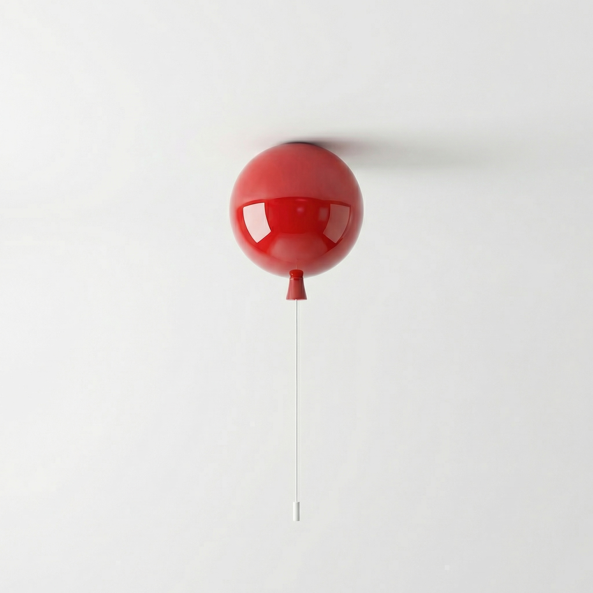 Bauhaus Ballon Wand- & Plafondlamp met Trekschakelaar – Design Verlichting voor Kinderkamer, Slaapkamer & Gang | Sansoti