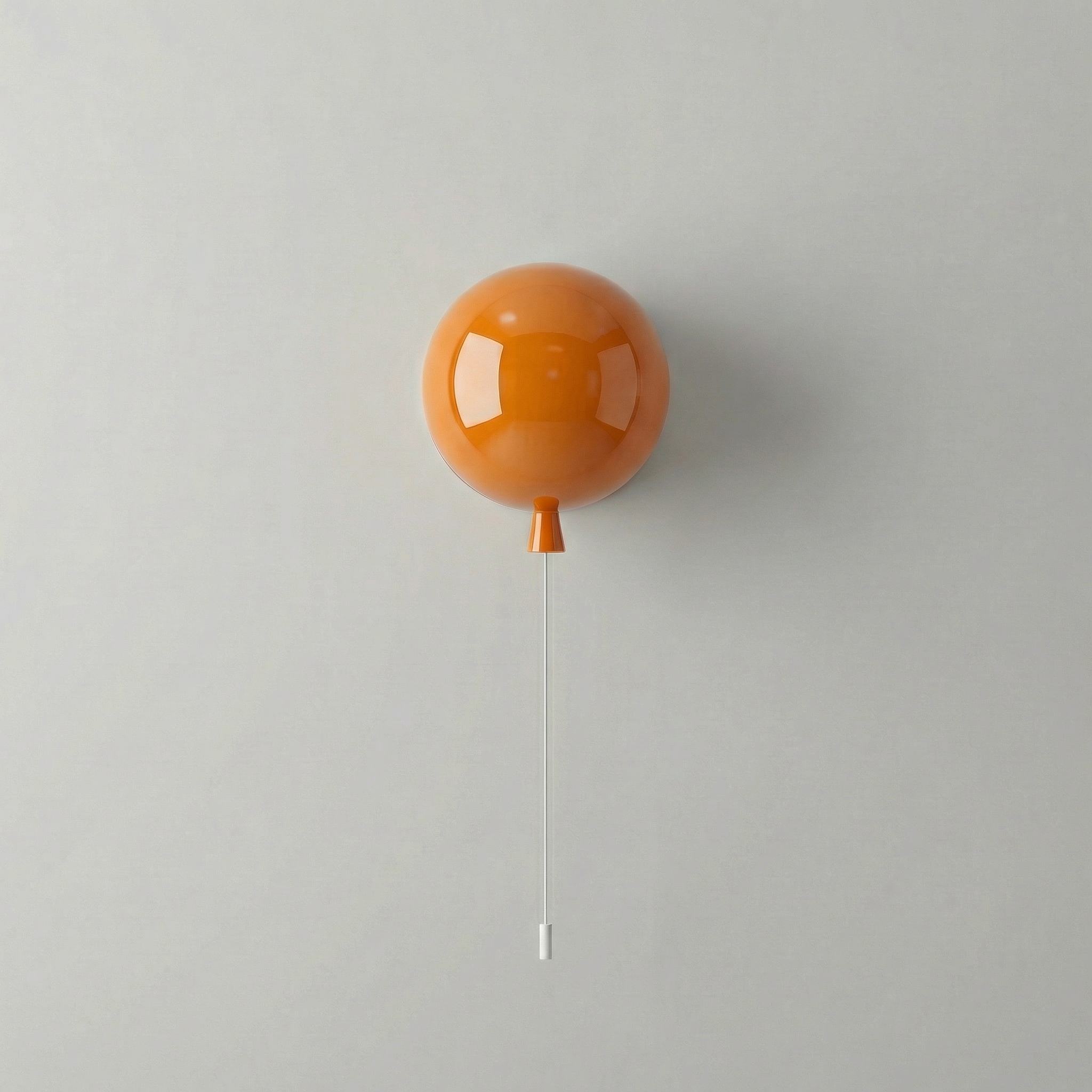 Bauhaus Ballon Wand- & Plafondlamp met Trekschakelaar – Design Verlichting voor Kinderkamer, Slaapkamer & Gang | Sansoti