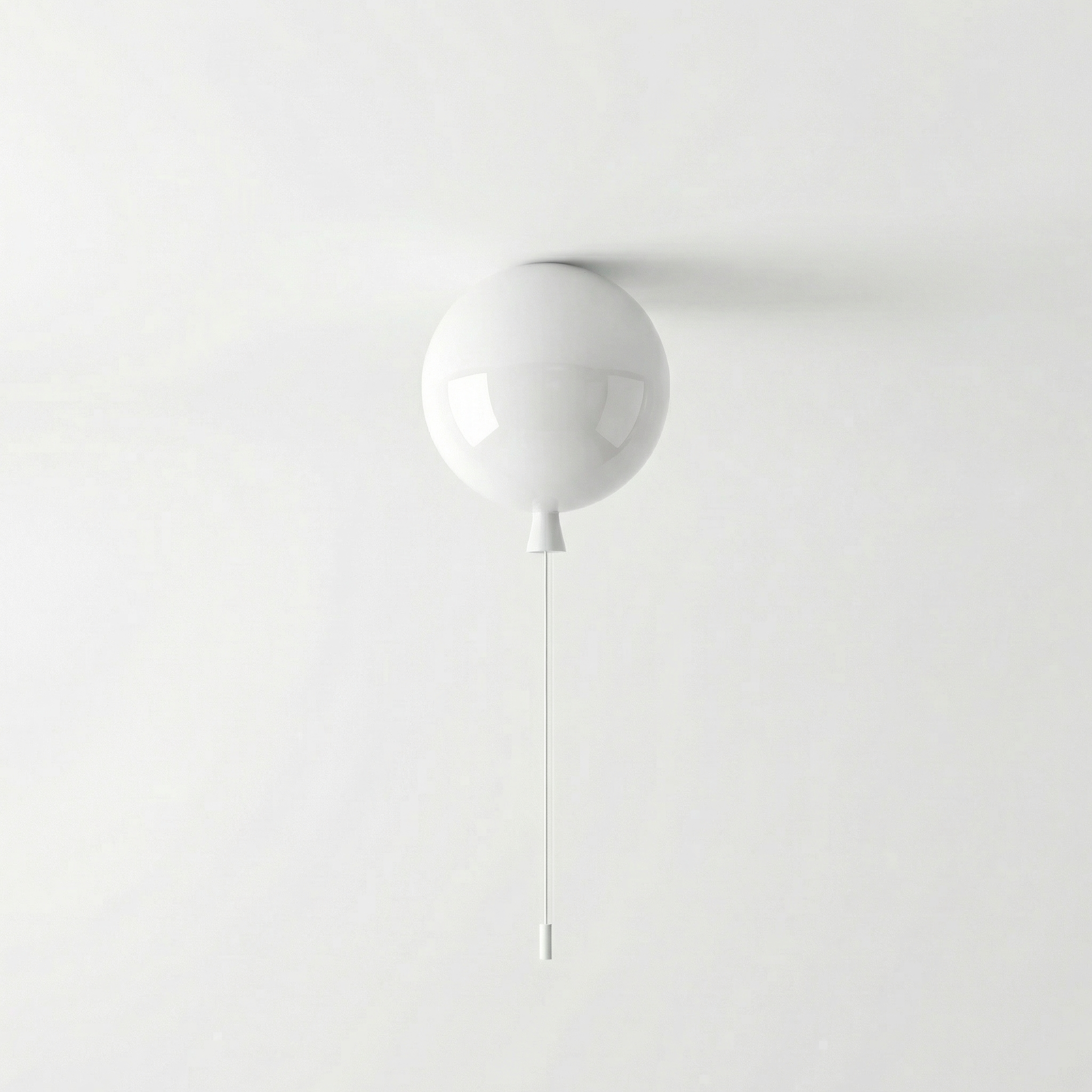 Bauhaus Ballon Wand- & Plafondlamp met Trekschakelaar – Design Verlichting voor Kinderkamer, Slaapkamer & Gang | Sansoti