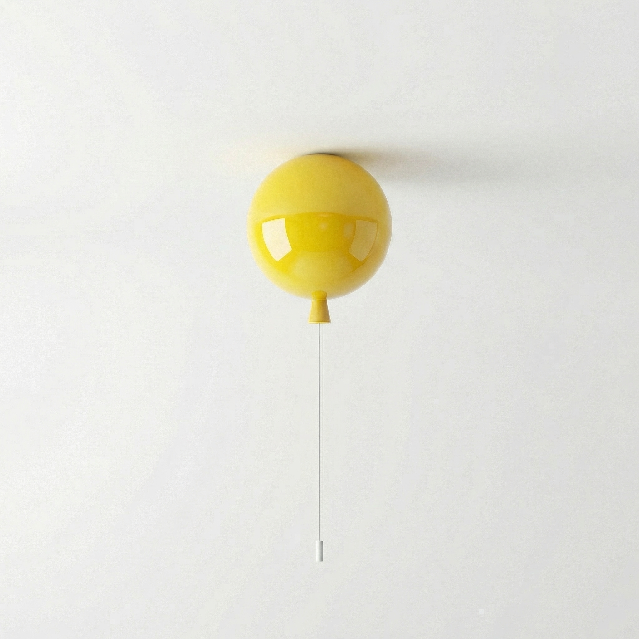 Bauhaus Ballon Wand- & Plafondlamp met Trekschakelaar – Design Verlichting voor Kinderkamer, Slaapkamer & Gang | Sansoti