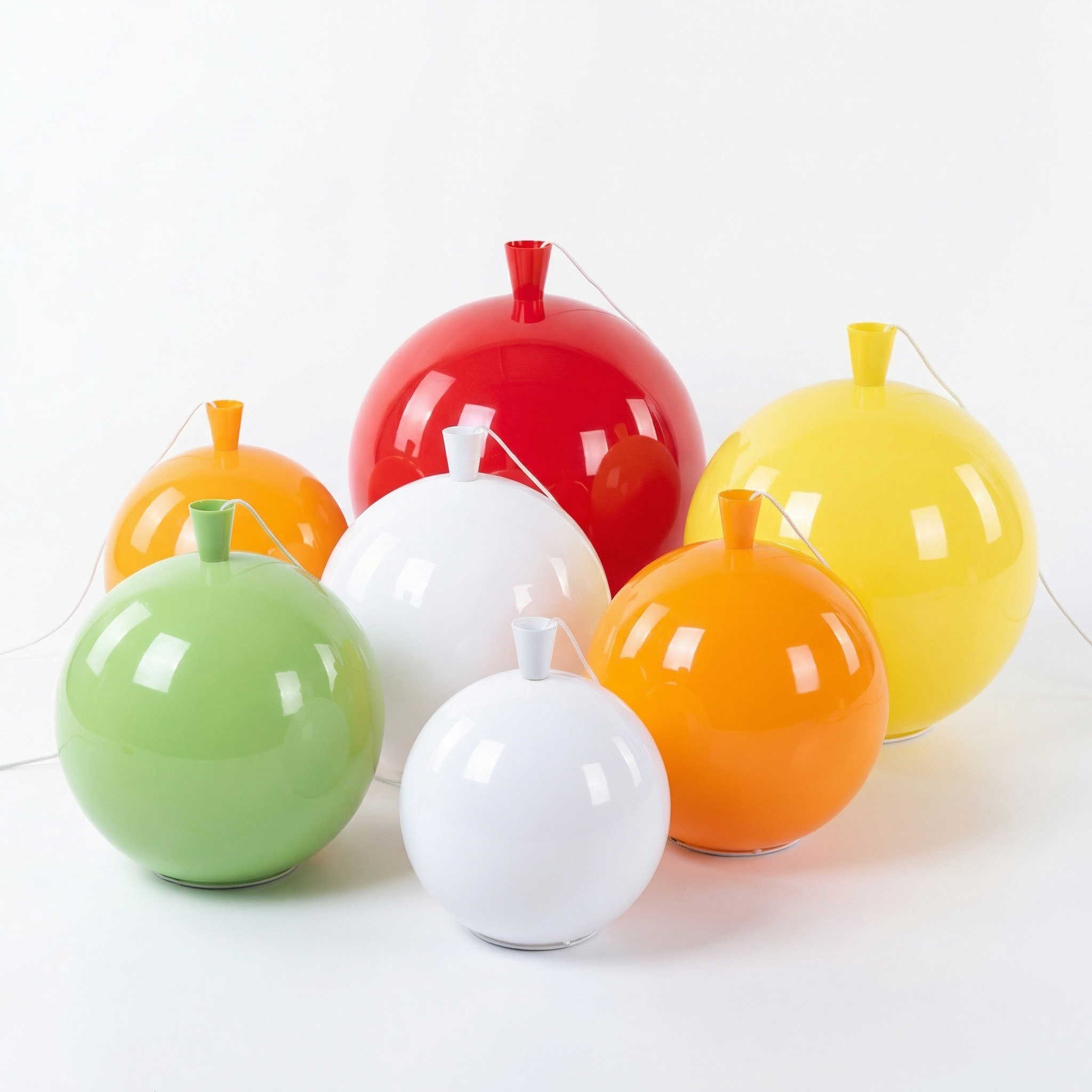 Bauhaus Ballon Wand- & Plafondlamp met Trekschakelaar – Design Verlichting voor Kinderkamer, Slaapkamer & Gang | Sansoti