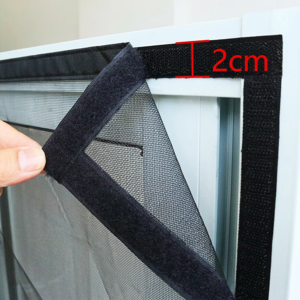Magnetische Hordeur met Automatische Sluiting 80-120cm Insectenbescherming Vliegengordijn voor Terras Balkon | Sansoti