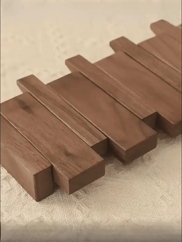 Wandkapstok Piano Vorm Hout Walnoot Beuken 4 6 8 Haken Scandinavisch Design Jashaken Wandmontage Organizer Hal | Sansoti