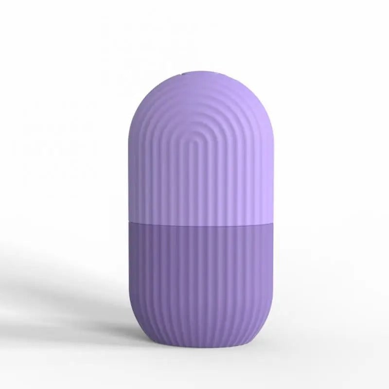 Eisroller für das Gesicht - kühlende Hautpflege-Massage-Roller, kompakt und tragbar, Rot, Blau, Grün, Spa | Sansoti