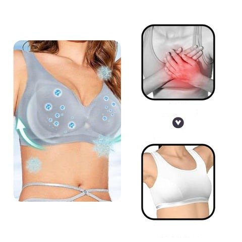 Naadloze Comfort BH Zonder Beugel Zijdezacht Ademend Vormgevend Lingerie Dames M-XXXL Dagelijks Draagcomfort | Sansoti