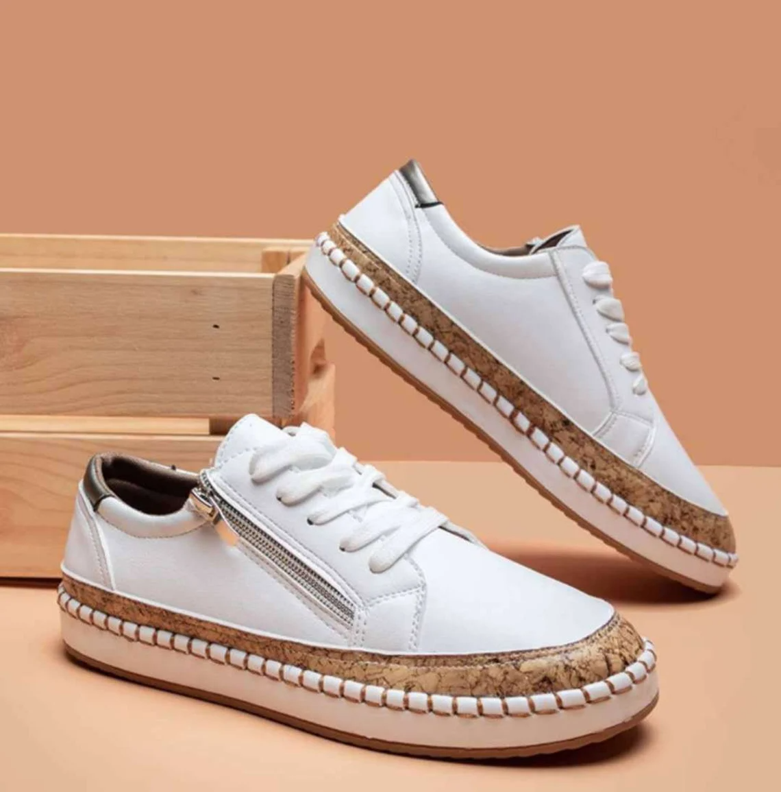 Mocassins pour femme à enfiler, ergonomiques, respirants, antidérapants, double amorti, décontractés, confortables, pointures EU 35-43, usage quotidien | Sansoti