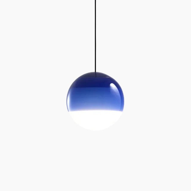 Dimmbar hängende Deckenleuchte aus gebürstetem Nickel und Glas E27 für Esszimmer und Wohnzimmer, moderne Beleuchtung im skandinavischen Design | Sansoti