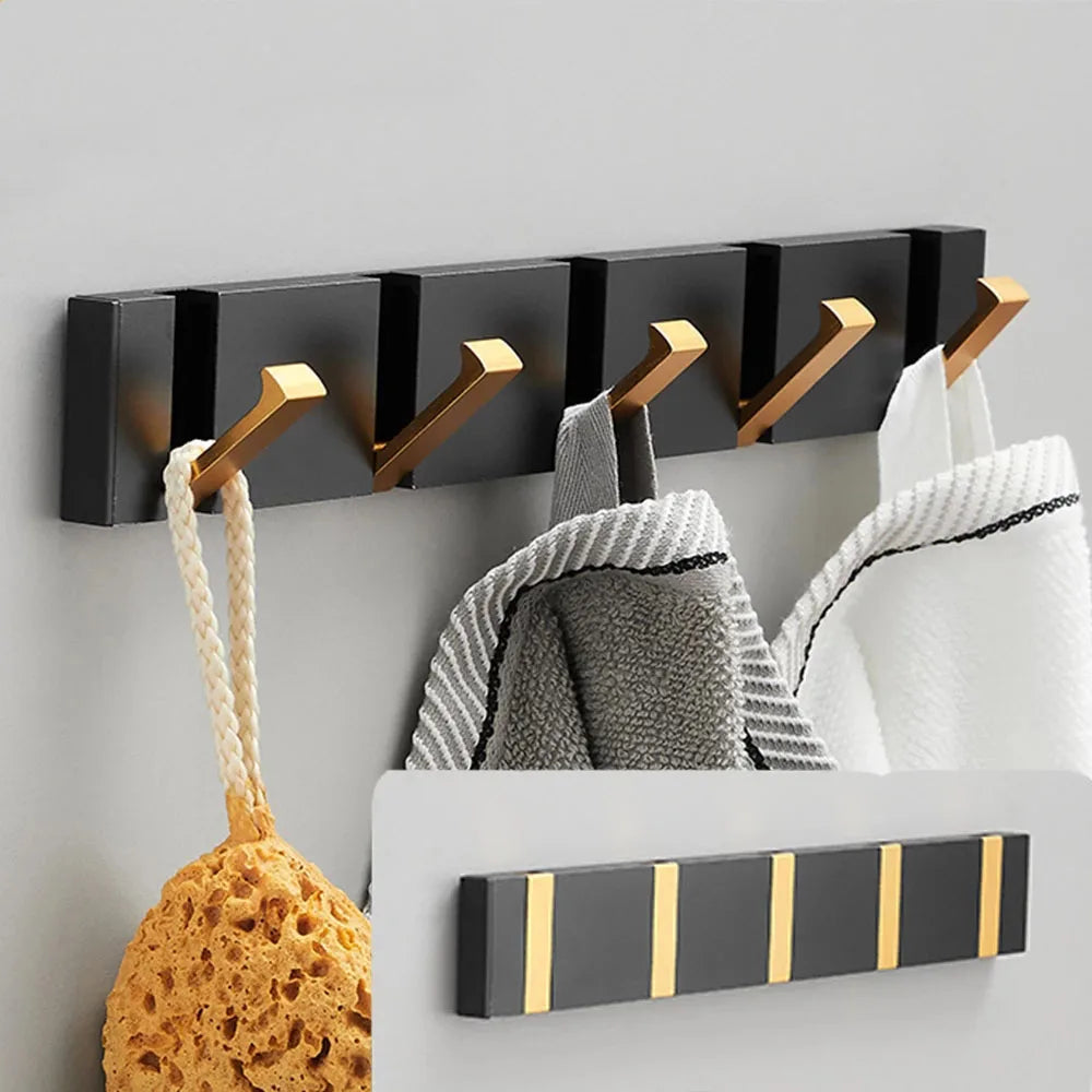 Crochet mural pliable de luxe – Design minimaliste & gain de place | Restfield