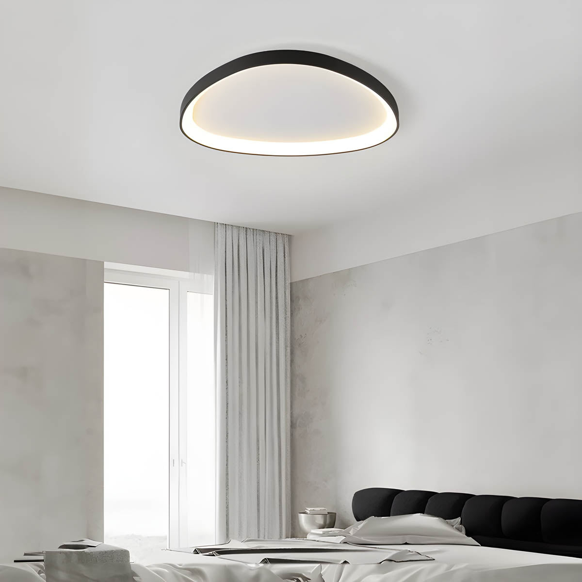 Plafondlamp LED Modern Organisch Design Dimbaar Woonkamer Lamp | Sansoti