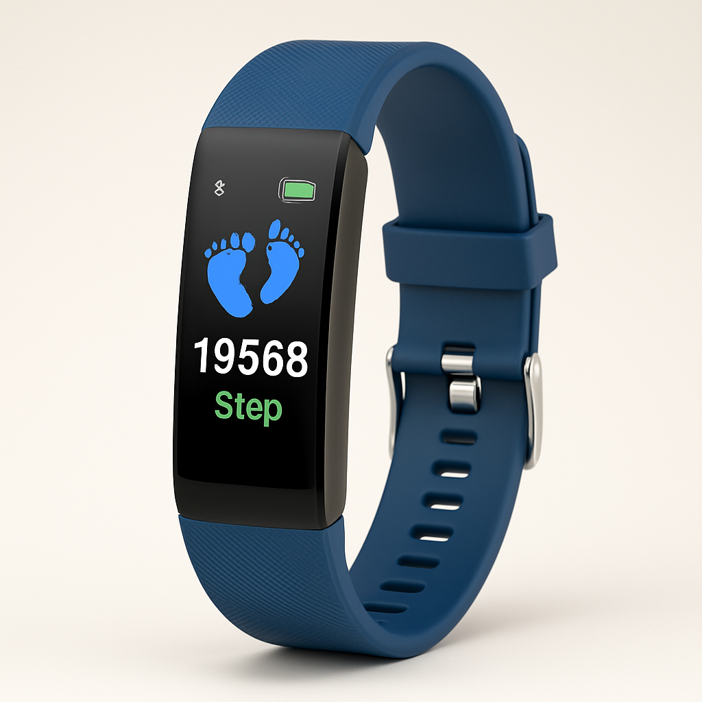 Senior Smartwatch met Gezondheidsmonitoring – Hartslagmeter, Bloeddrukmeter & Slaapanalyse – Waterdicht Fitness Horloge voor Ouderen | Sansoti