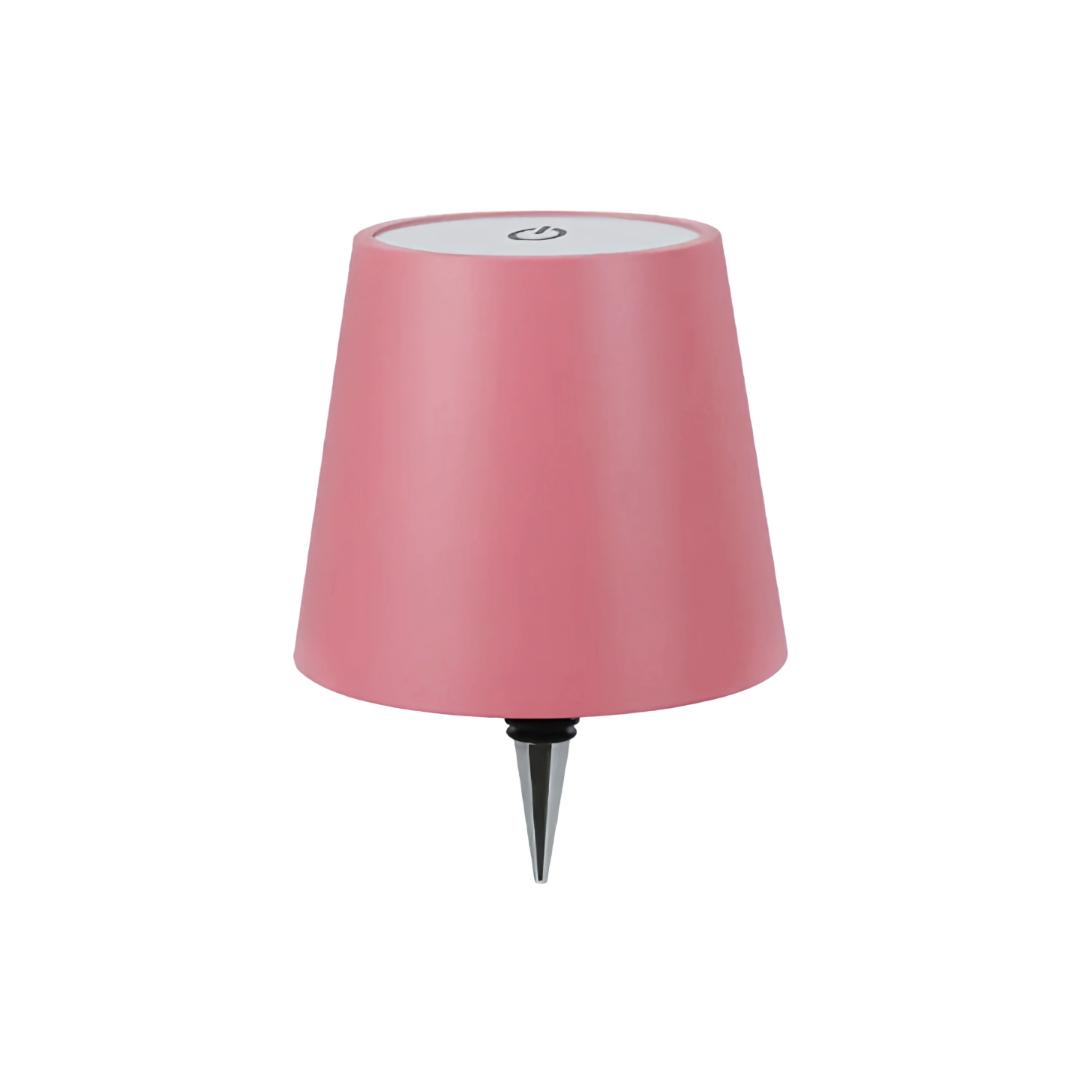 Draadloze Dimbare LED Flessenlamp Modern Design Oplaadbaar USB-C Wit Zwart Bruin Goud | Sansoti