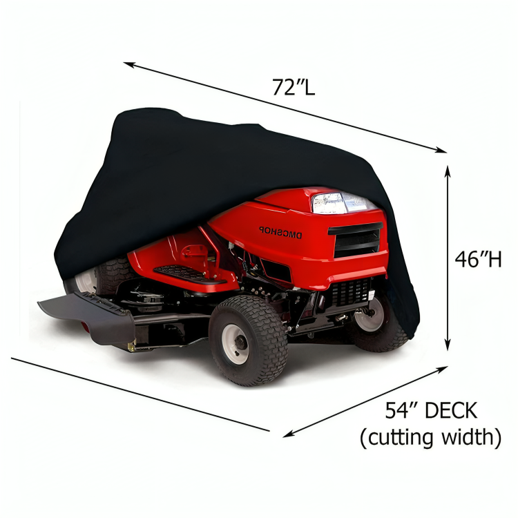 Grasmaaier Beschermhoes Waterdicht 420D Zwart Heavy Duty Universeel | Sansoti